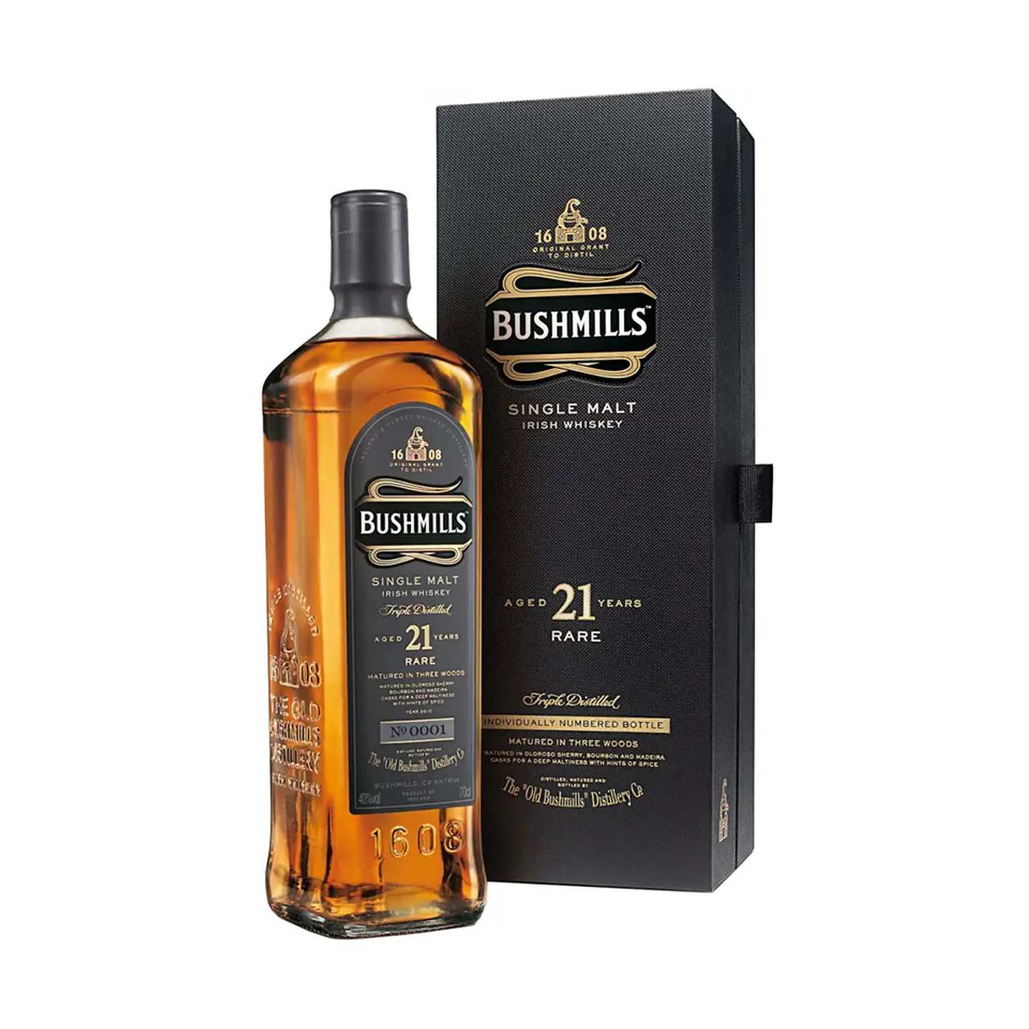 Bushmills 21 Single Malt (40% vol. 700ml) 1