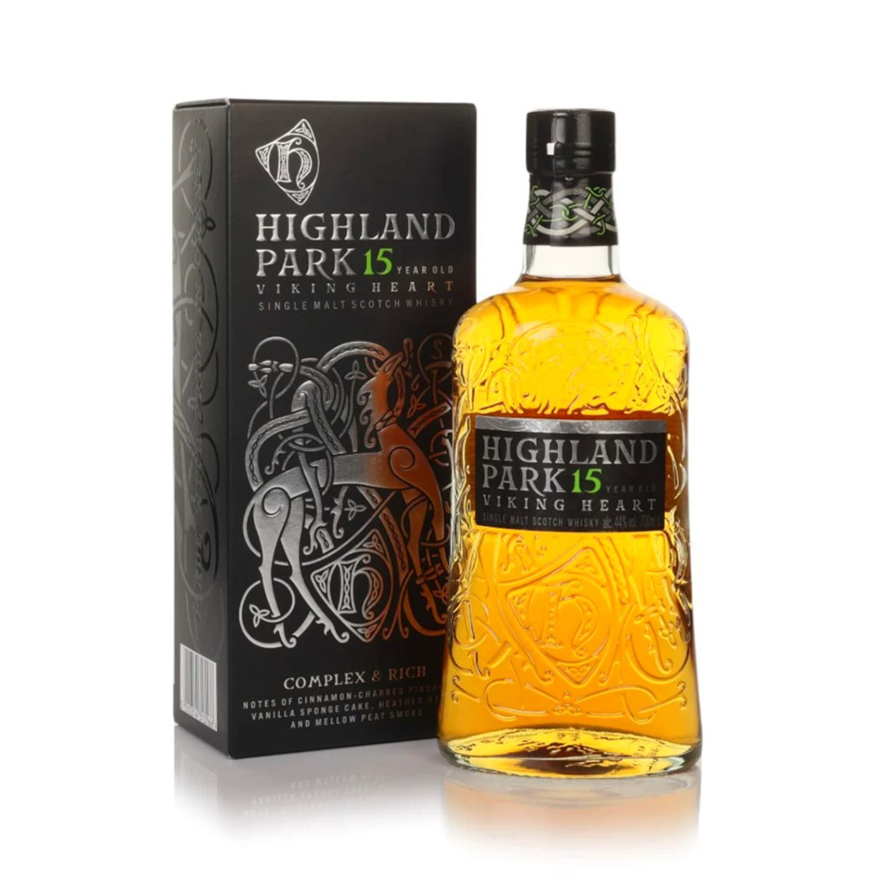 ウイスキー Highland Park 15 Year Old Viking Heart Highland Park 15 Viking Heart (44% vol.700ml)