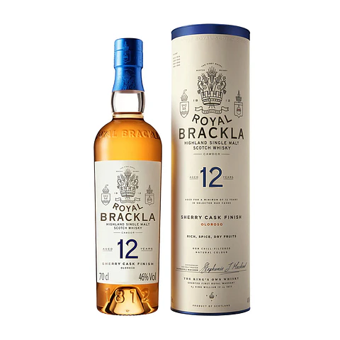 Royal Brackla 12 Oloroso Sherry Cask Finish (46% vol. 700ml)