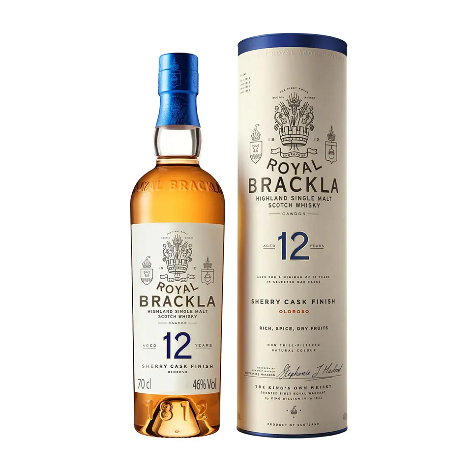Royal Brackla 12 Oloroso Sherry Cask Finish (46% vol. 700ml) 1
