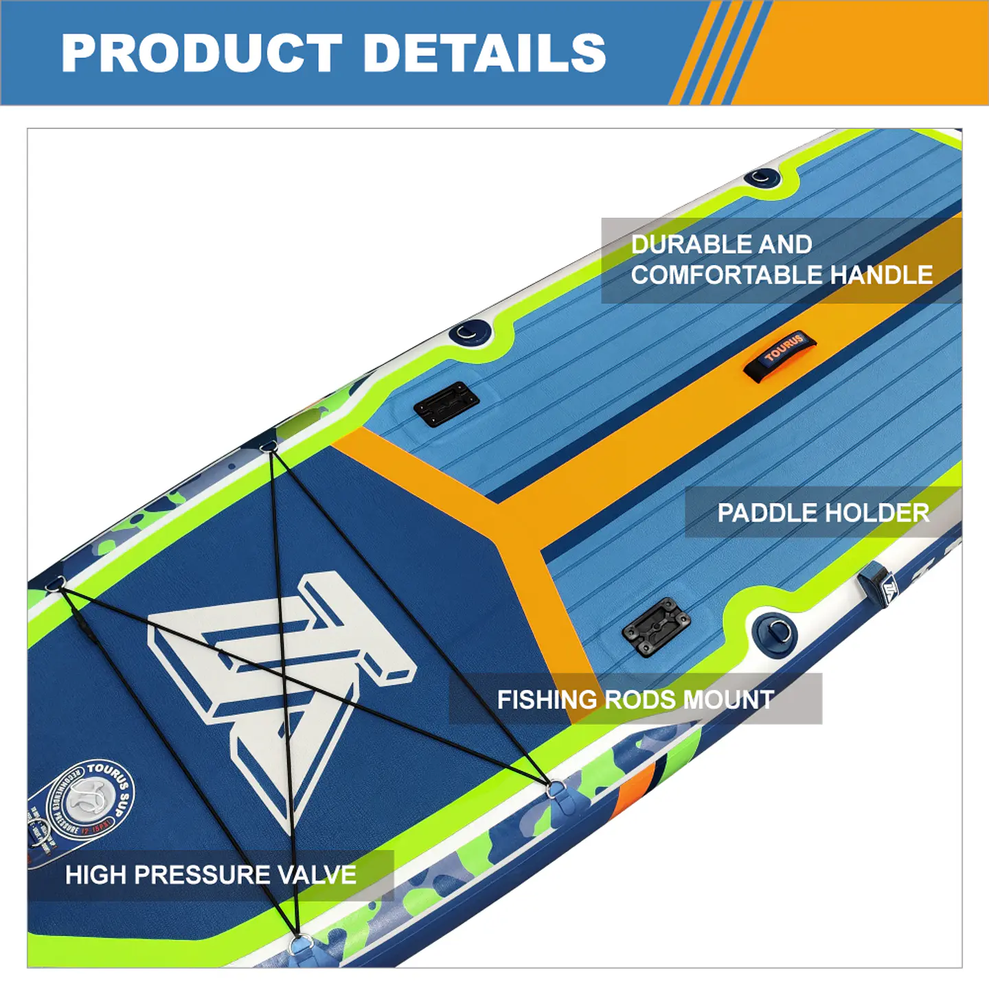 STAND UP PADDLE SUP 11'6 TOURUS MODELO TSAB01 4