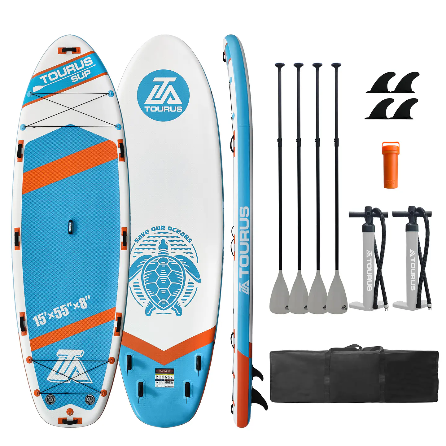 STAND UP PADDLE MULTI PERSON SUP 15' TOURUS MODELO TSMB01 2