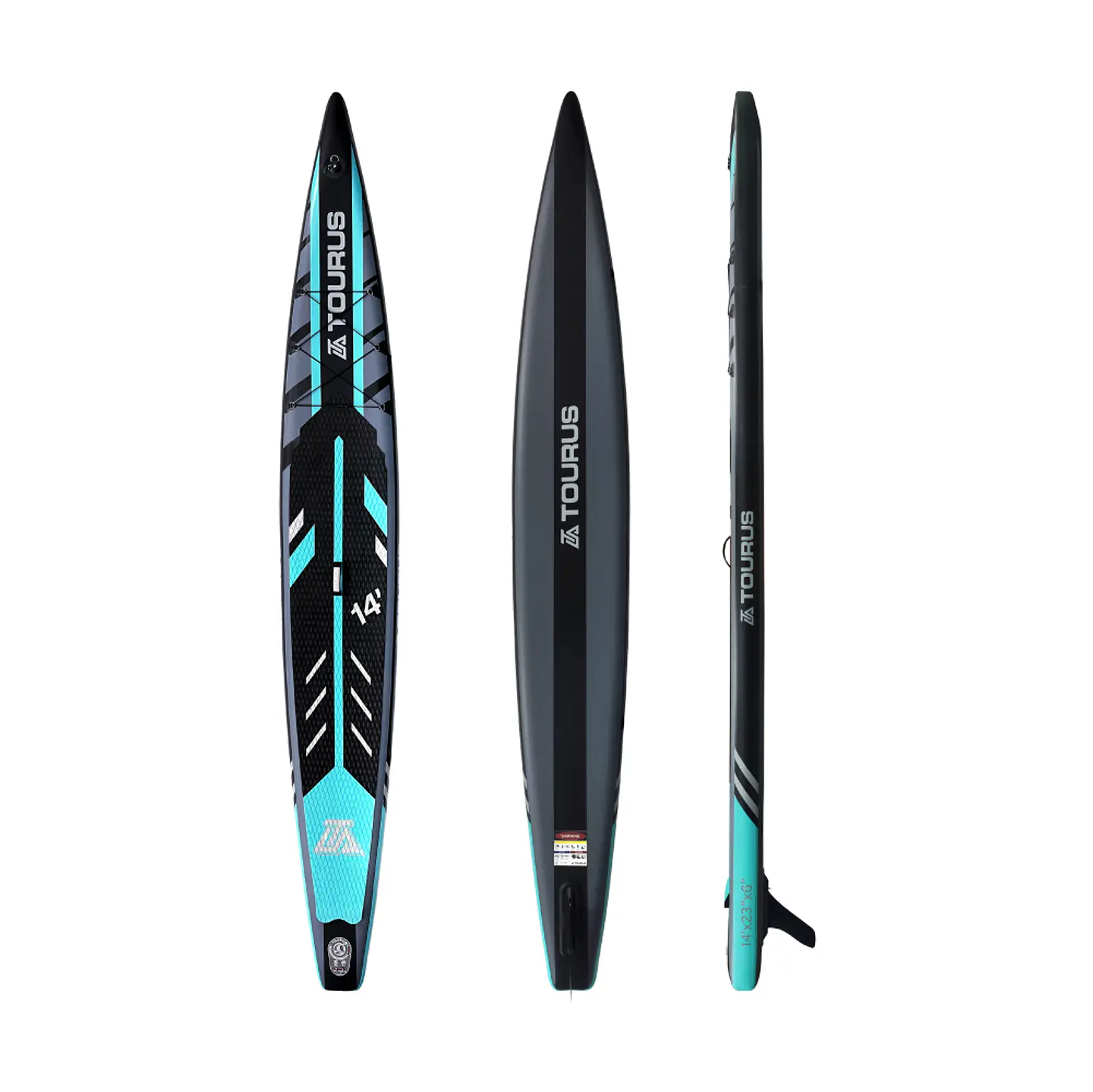 STAND UP PADDLE RACING SUP 14' TOURUS MODELO TSFR02 1