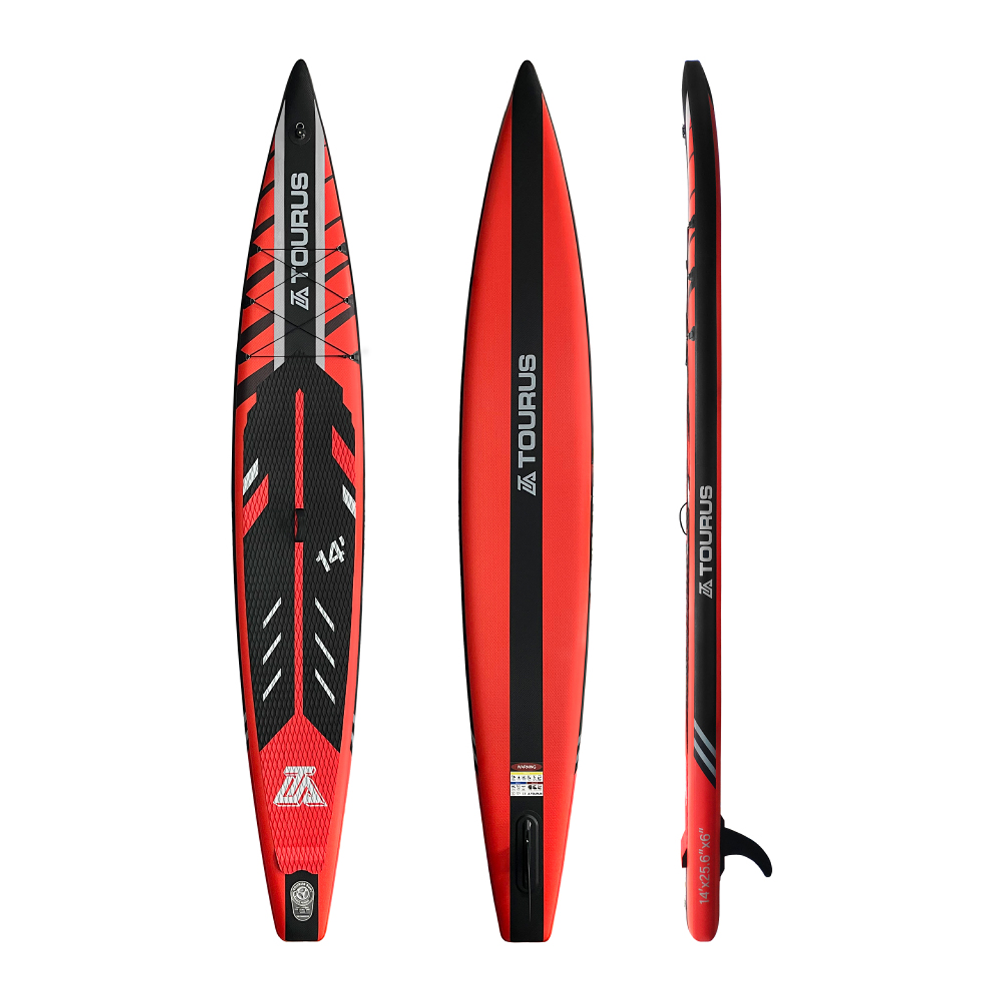 STAND UP PADDLE RACING SUP 14' TOURUS MODELO TSFR01 1