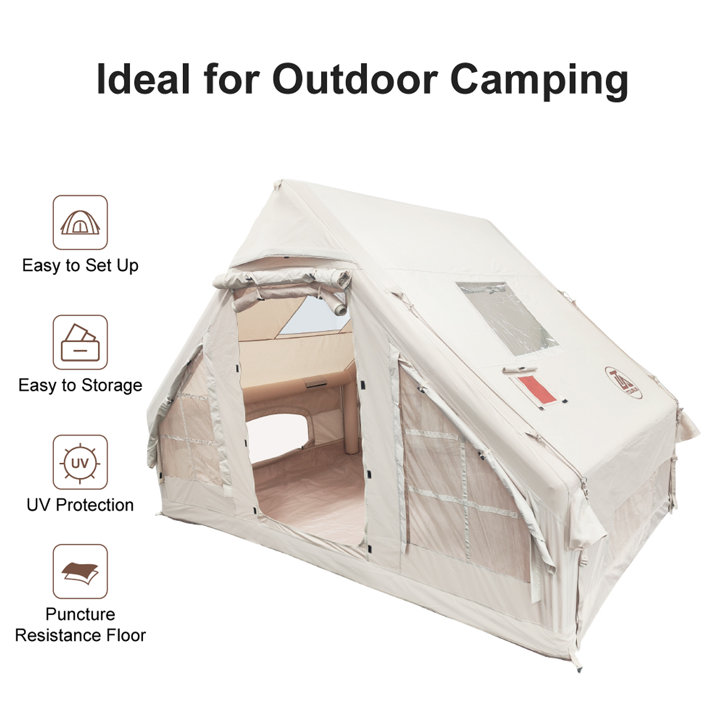 CARPA INFLABLE TOURUS 3 A 4 PERSONAS. MODELO TSIT03 3