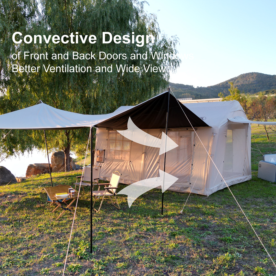 CARPA INFLABLE TOURUS 8 A 12 PERSONAS. MODELO TSIT09 2