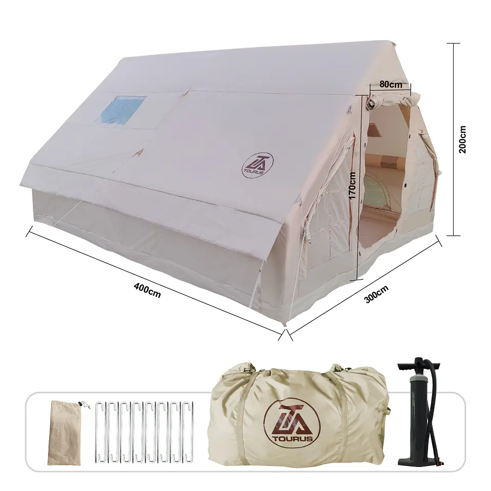 CARPA INFLABLE TOURUS 8 A 10 PERSONAS. MODELO TSIT08 2