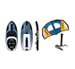 WingFoil Tourus. Incluye tabla, foil y vela - Miniatura 1