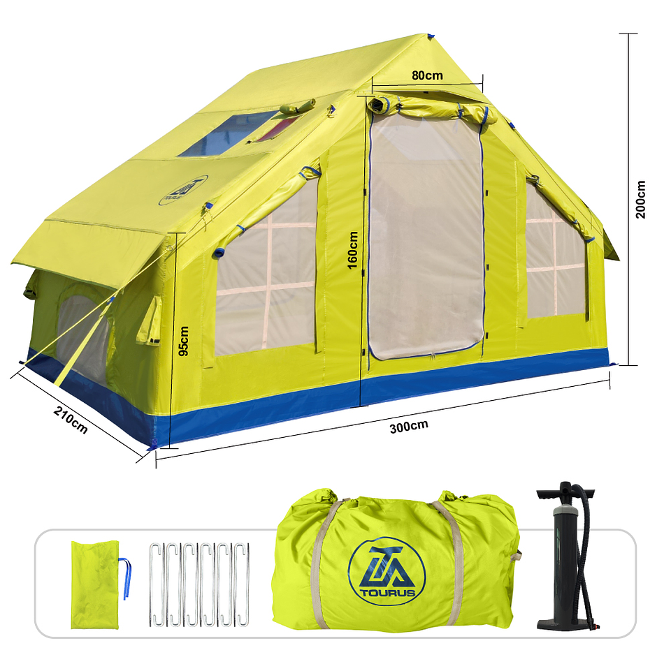 CARPA INFLABLE TOURUS 3 A 4 PERSONAS. MODELO TSIT04 3