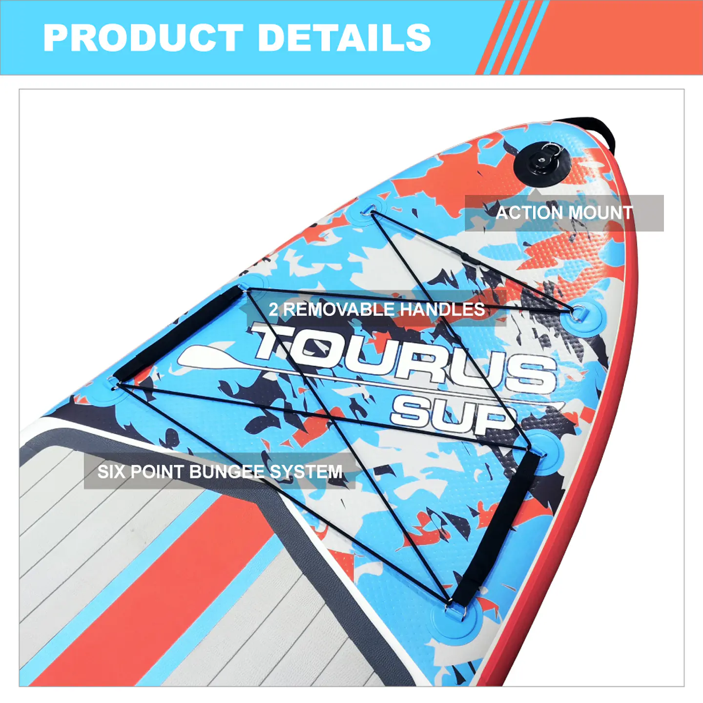 STAND UP PADDLE SUP 11'6 TOURUS MODELO TSAB02 6