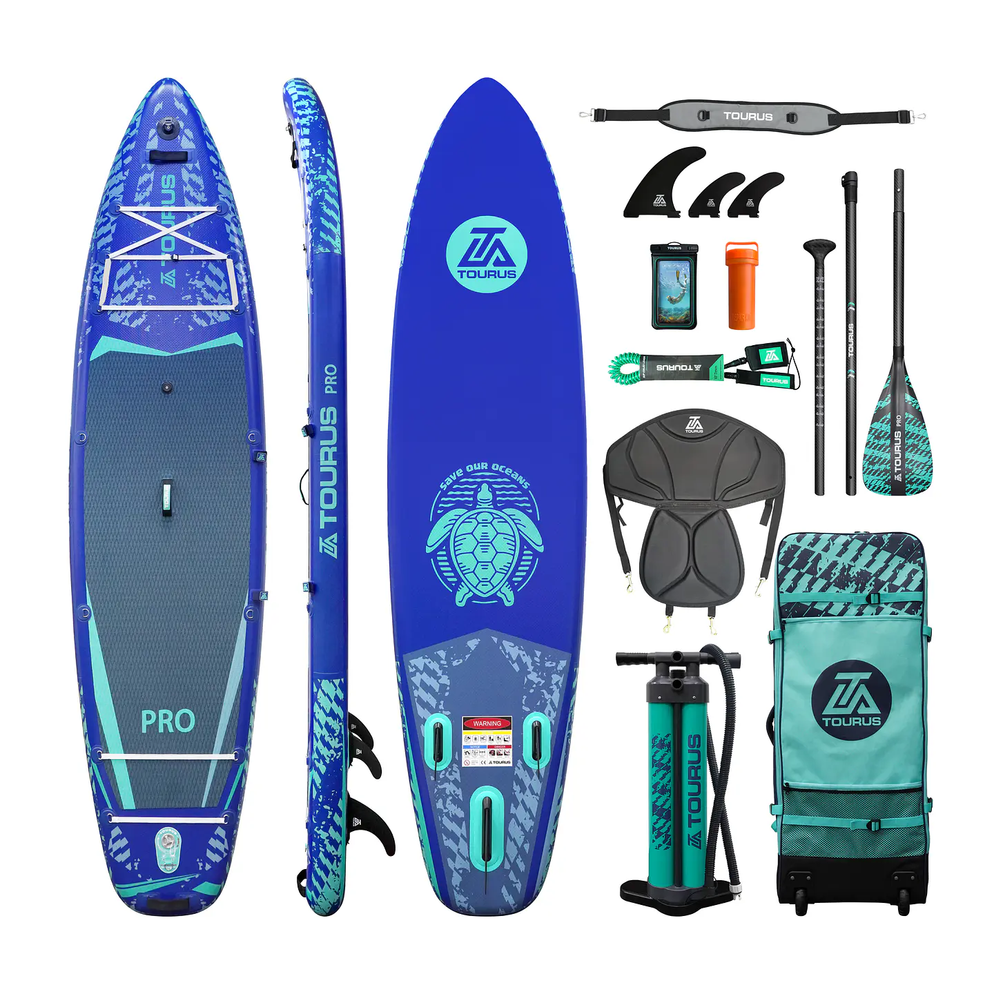 STAND UP PADDLE SUP 12'14 TOURUS MODELO TSLB01 2