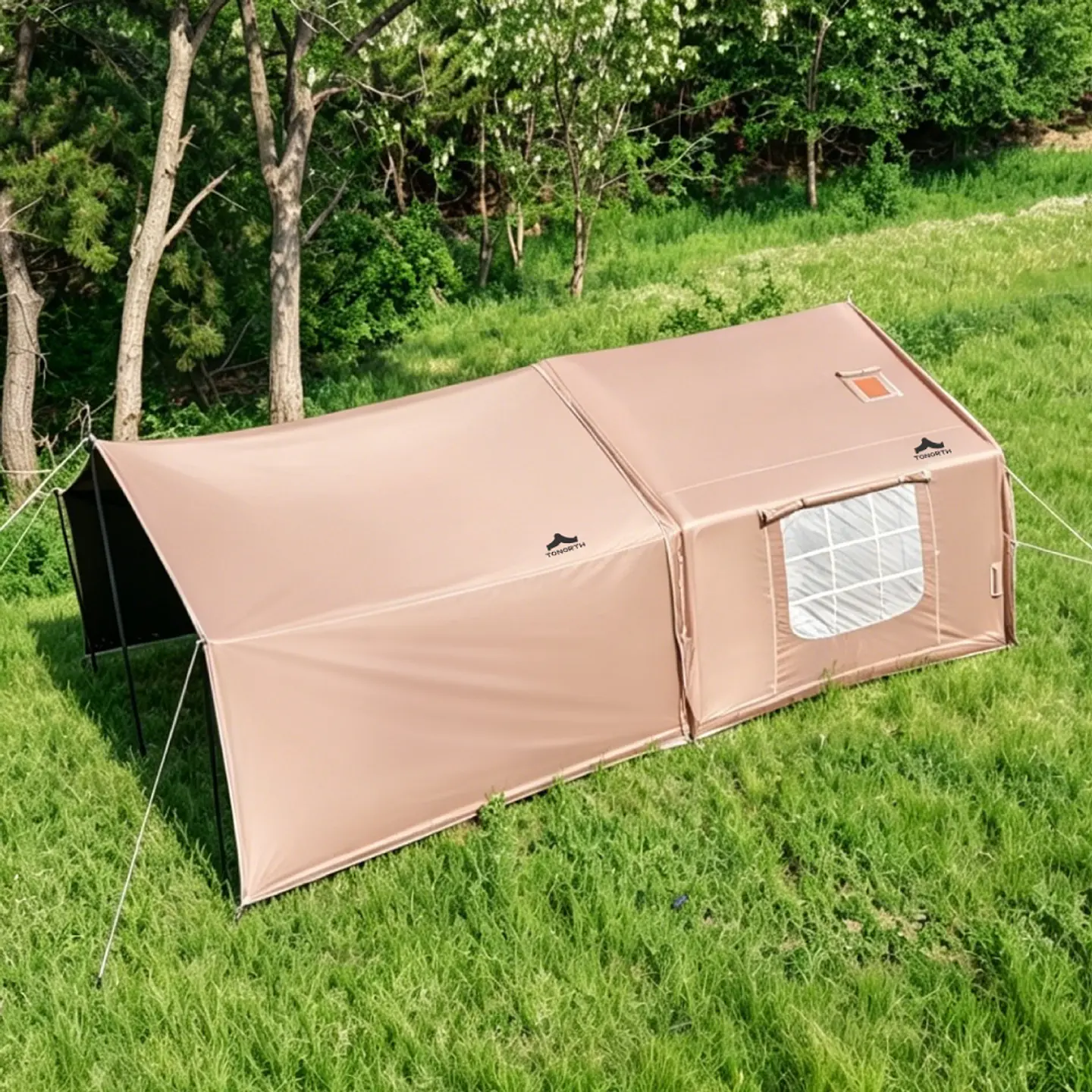 CARPA INFLABLE TOURUS 4 A 6 PERSONAS. MODELO TSITB08. CON TOLDO 2