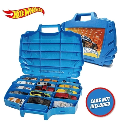 HOT WHEELS ESTUCHE PLÁSTICO PARA AUTOS A ESCALA