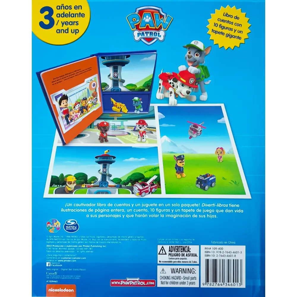 Diverti-libros Paw Patrol