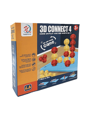 4 en línea. 3D