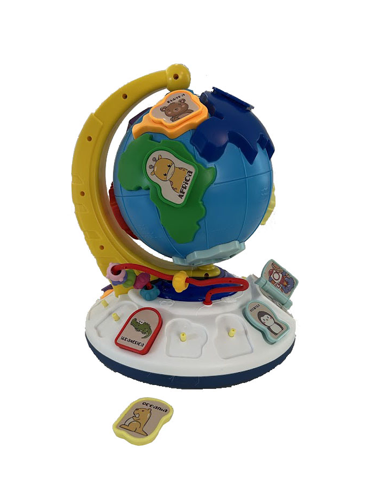 Globo terráqueo educativo 1