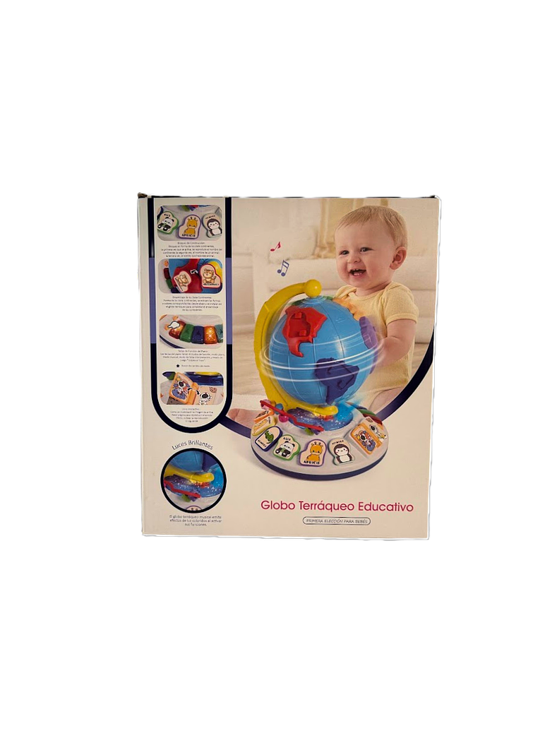 Globo terráqueo educativo 4