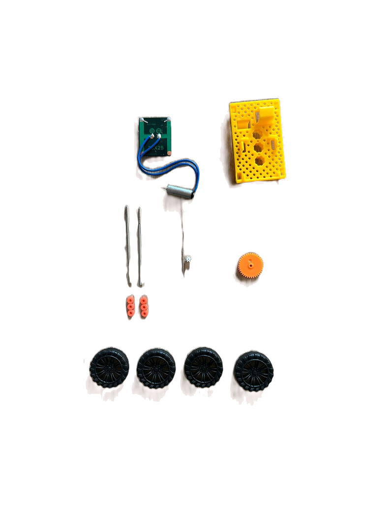 Carrito de energía solar armable 2