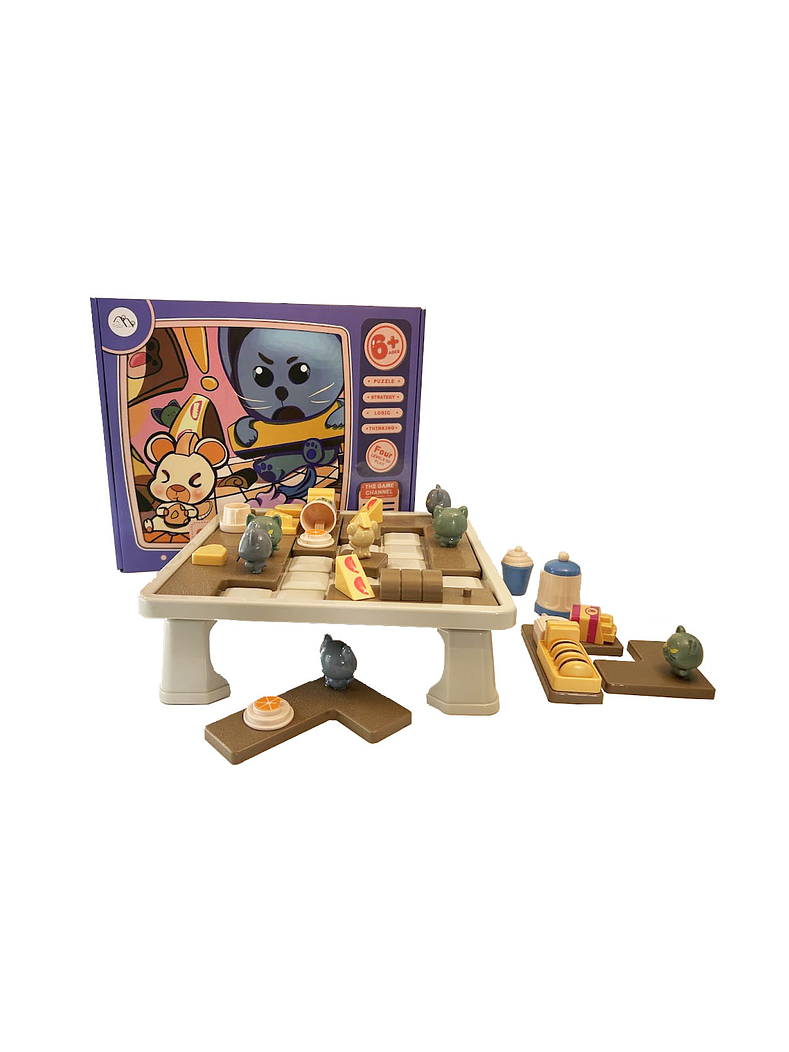 El gato y el ratón. Juego de lógica 1