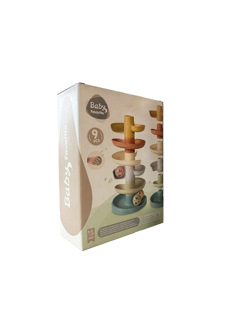 Torre de cascada para pelotas 5