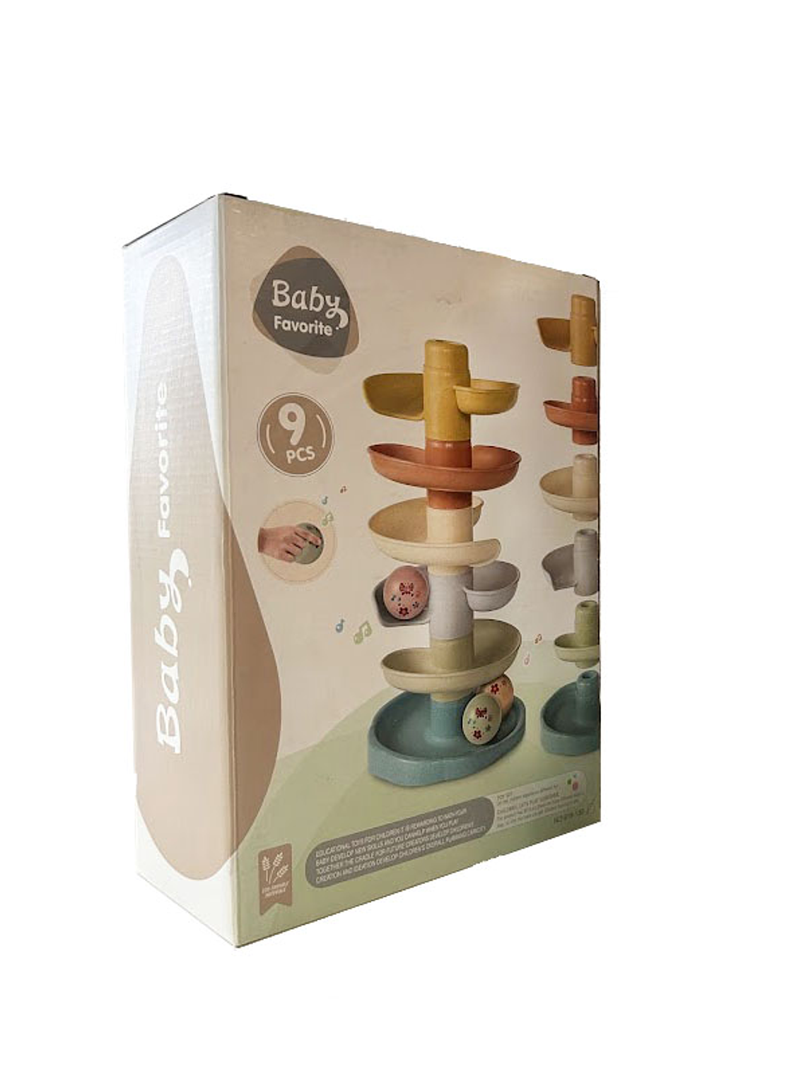 Torre de cascada para pelotas 5