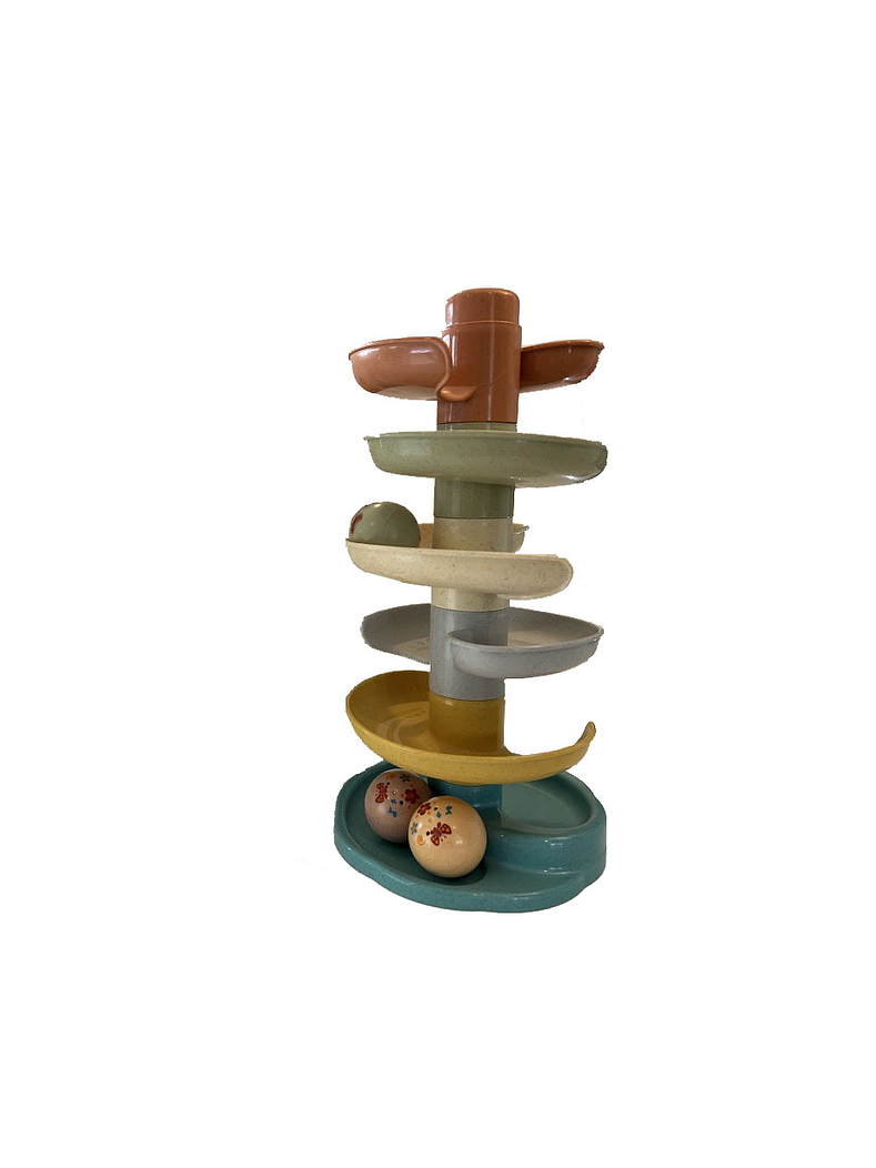 Torre de cascada para pelotas 4