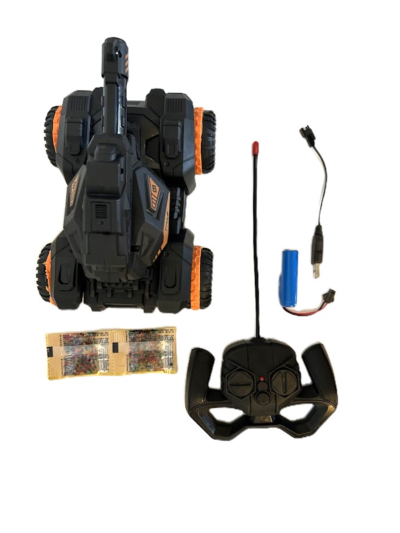 Tanque control remoto lanza gel 3