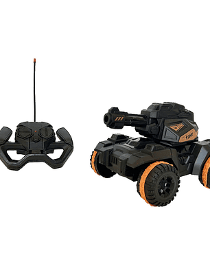 Tanque control remoto lanza gel