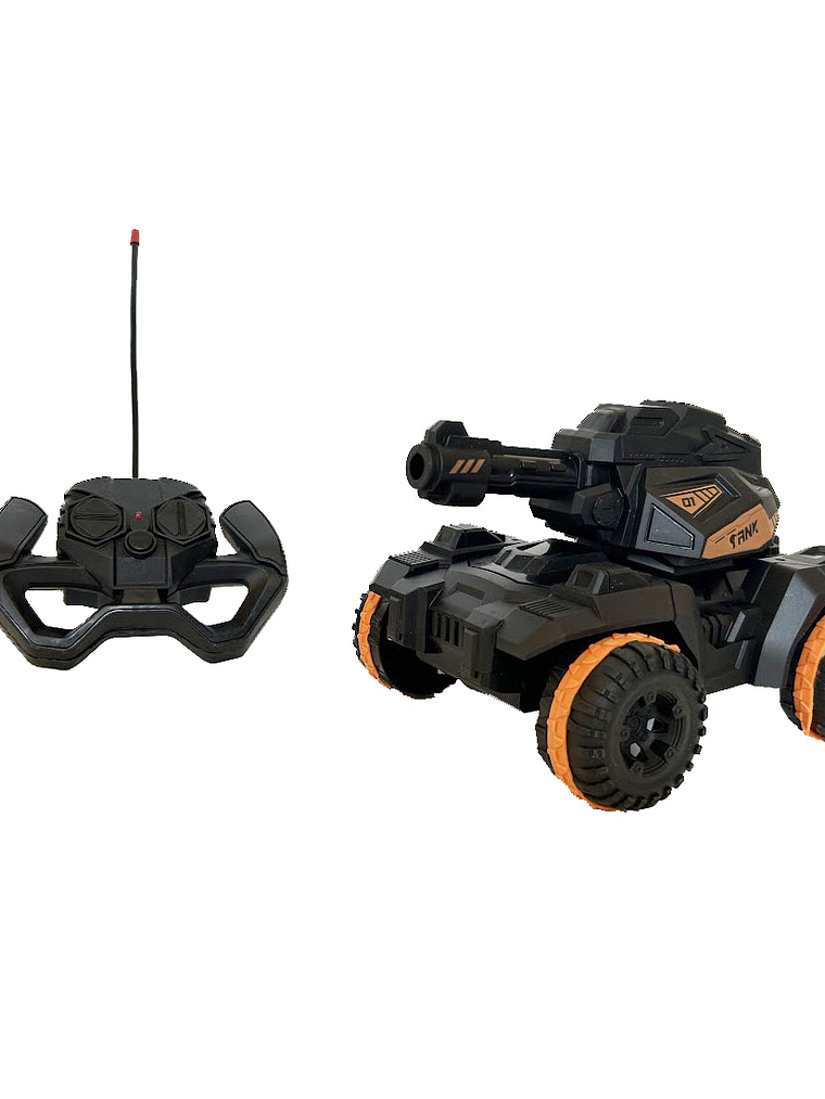 Tanque control remoto lanza gel 1