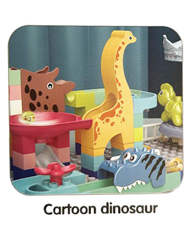 Parque dinosaurio. Bloques de construcción 5