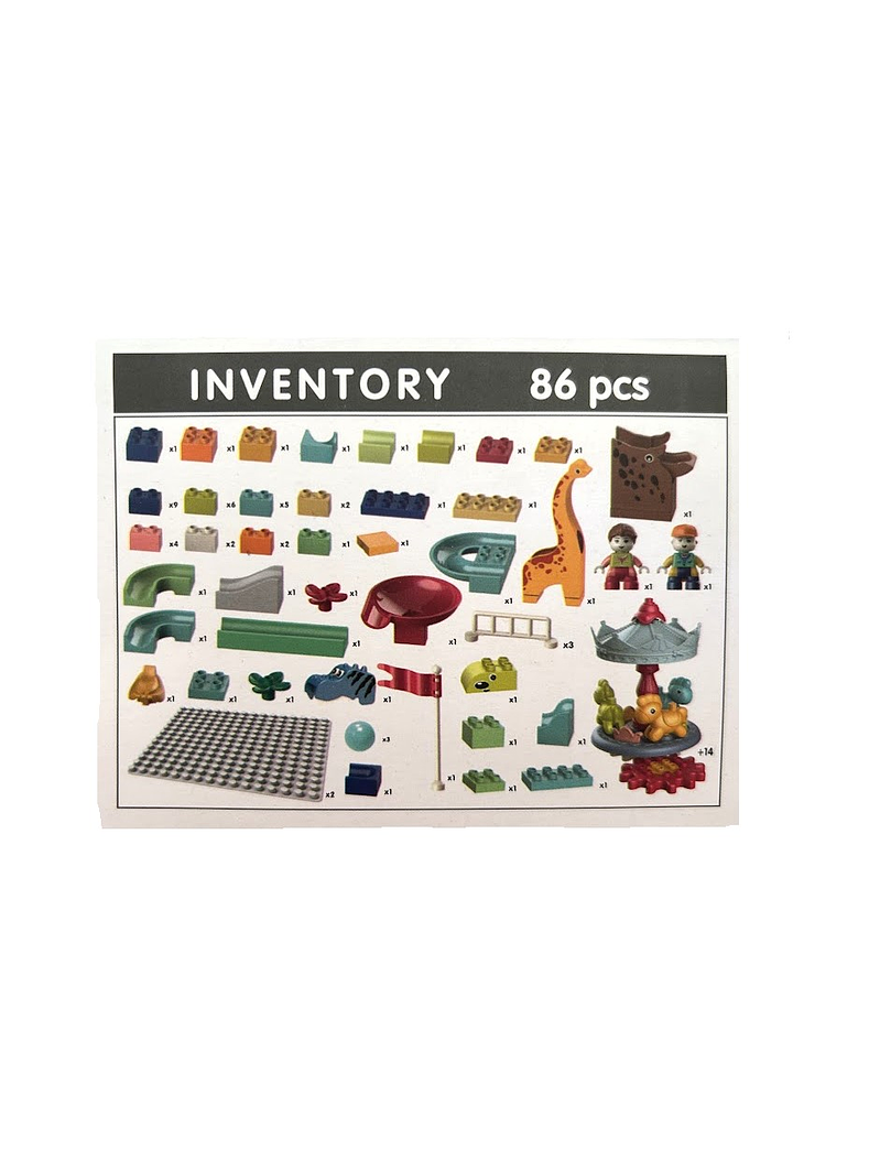 Parque dinosaurio. Bloques de construcción 6