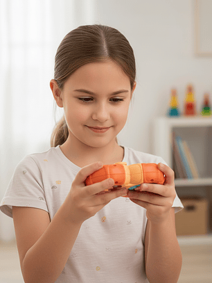 Puzle giratorio de bolitas