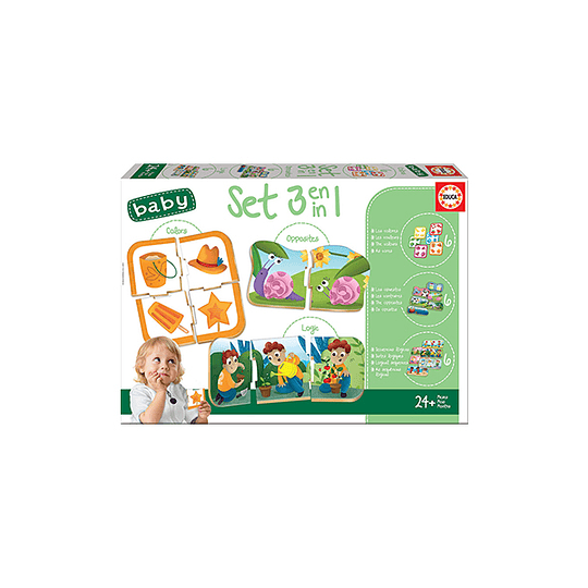 BABY EDUCATIVOS - SET BABY 3 EM 1