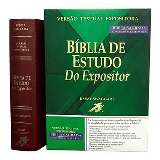 BÍBLIA DE ESTUDO DO EXPOSITOR | BORDÔ (BE087EJS)