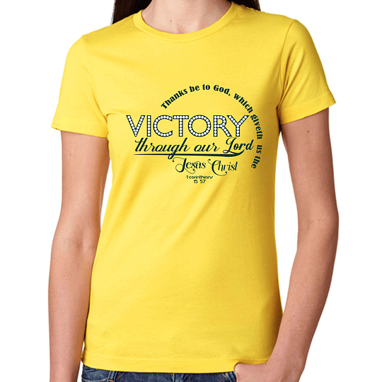 T-SHIRT | Victory Though our Lord 