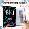 Bíblia King James 1611 Ultra Fina Lettering Bible Capa flexível