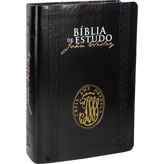 BÍBLIA DE ESTUDO JOHN WESLEY | PRETO (NA085BEJW)
