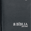 Bíblia para Todos com letra grande Capa em vinil e beiras brancas