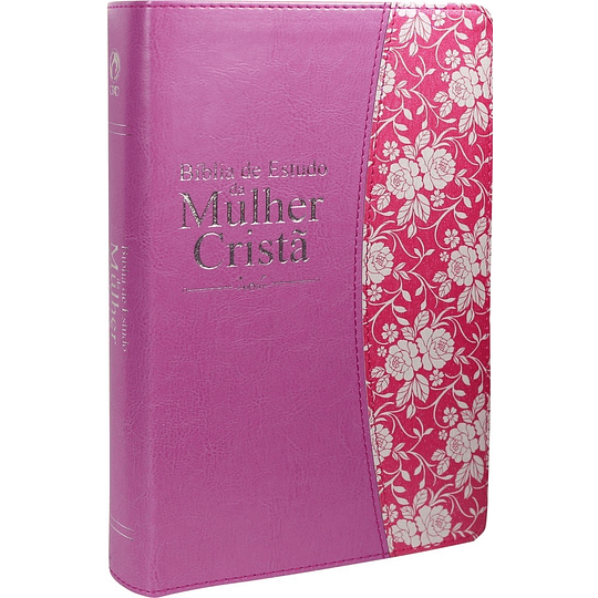 Bíblia de estudo da mulher cristã Capa flexível e beiras douradas