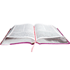 Bíblia de estudo da mulher cristã Capa flexível e beiras douradas