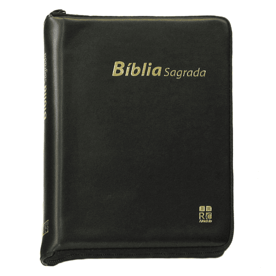  Bíblia Sagrada DN 42Z Capa preta com fecho
