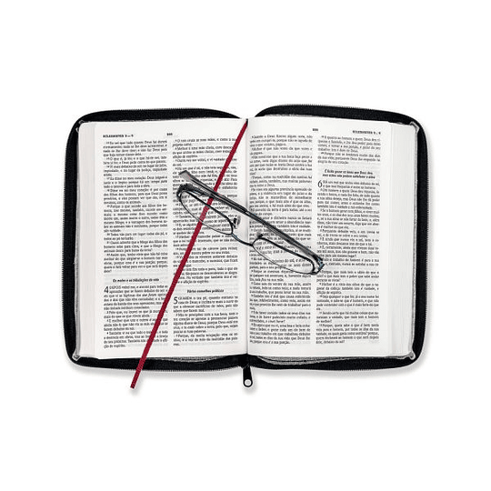 Bíblia Sagrada | DN52Z | Preto | Capa vinil | Fecho