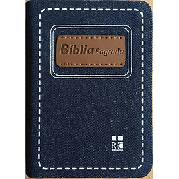 Bíblia em tamanho de bolso Capa estilo ganga