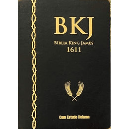 Bíblia de estudo King James 1611 com estudo Holman