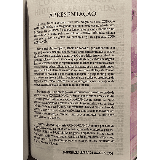 Biblia Sagrada (ARC) Roxa - Letra Grande - Dicionario e Concordancia