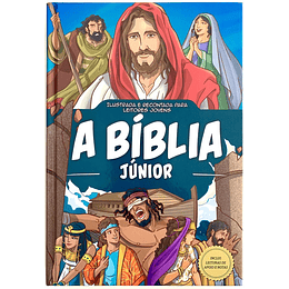 A Bíblia Júnior Ilustrada e recontada para leitores jovens