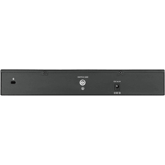 D-Link GO-SW-16G Gigabit Easy Ethernet Gigabit Desktop Switch, Schwarz (o design pode variar)