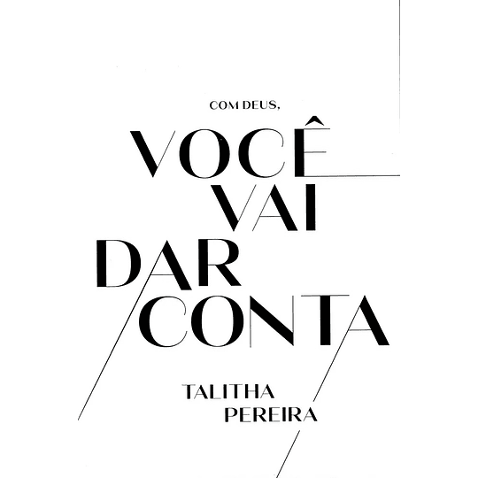 Com Deus você vai dar conta - Talitha Pereira