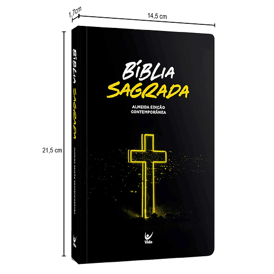 Biblia Sagrada (AEC) Capa Brochura Reforçada Slim - Neon