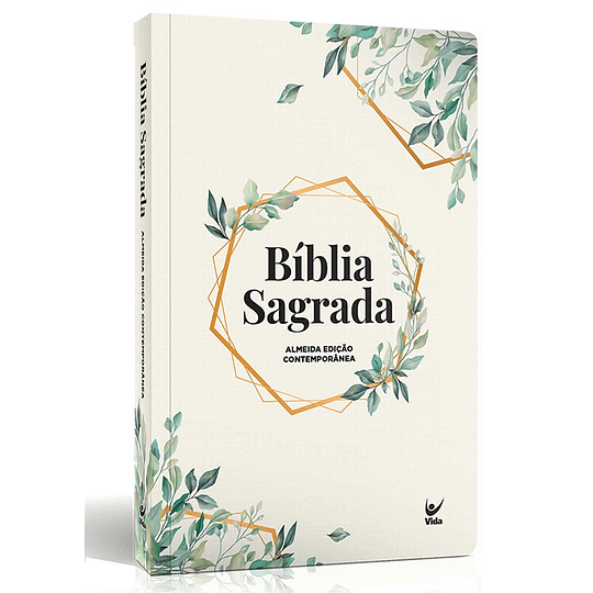 Biblia Sagrada (AEC) Capa Brochura Reforçada Slim - Folhas